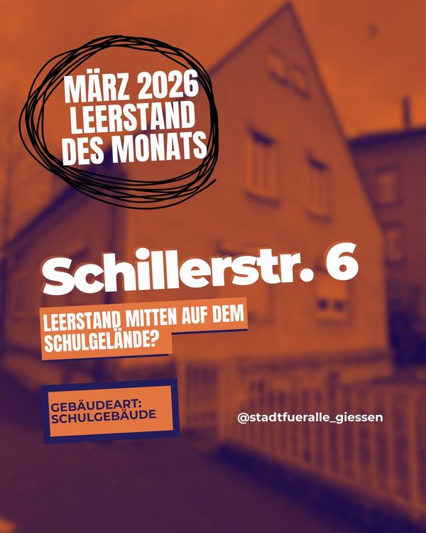 Leerstand des Monats März 2026
