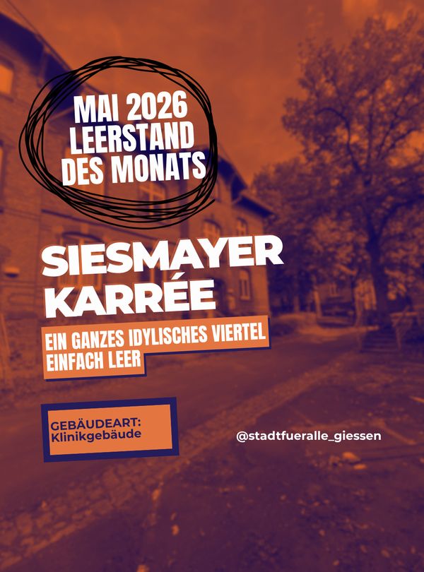 Leerstand des Monats Mai 2026
